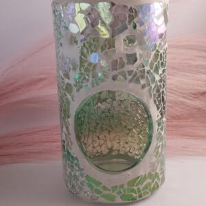 Brûle-parfum  « PILIER CRAQUELE »